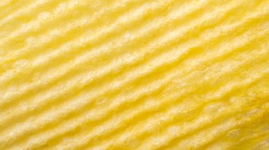 Patates çipi desenli arka plan yakın plan