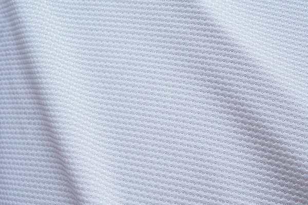 Maillot Football Blanc Vêtements Texture Tissu Vêtements Sport Fond Gros — Photo