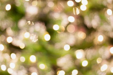 Noel ışığı arka planı bulanıklaştırıyor