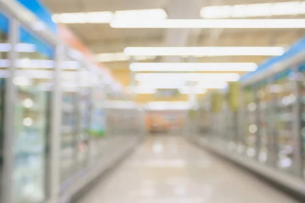 Pasillo Productos Congelados Supermercado — Foto de Stock