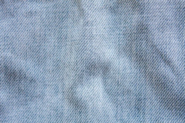 Närbild Blå Jeans Blue Jeans Textur — Stockfoto