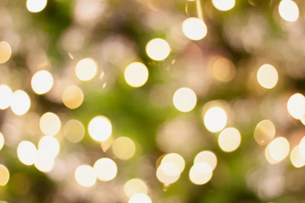 Christmas Ljus Bokeh Oskärpa Bakgrund — Stockfoto