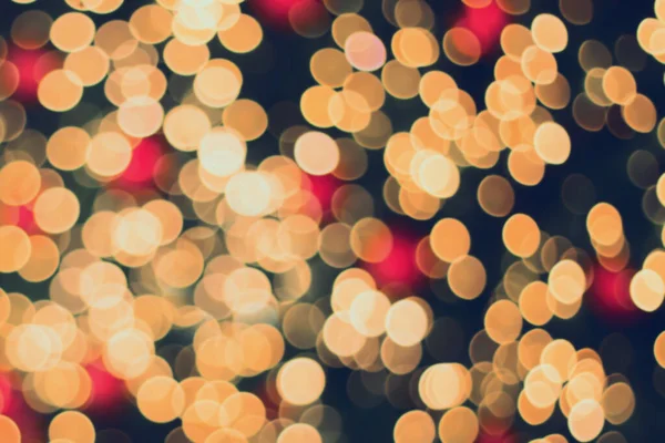 クリスマスボケライト抽象的な休日の背景 — ストック写真