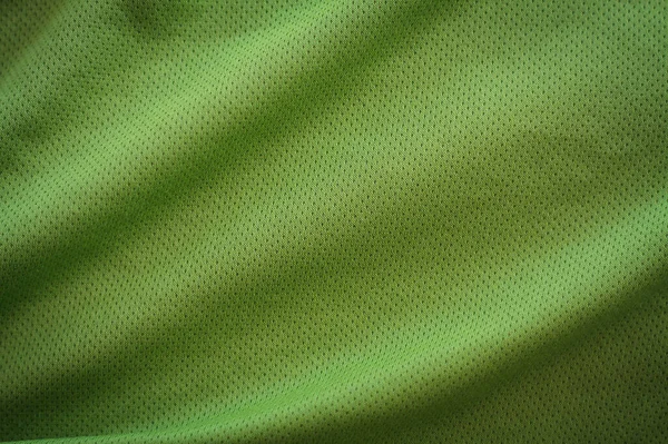 折皱绿色面料背景 — 图库照片