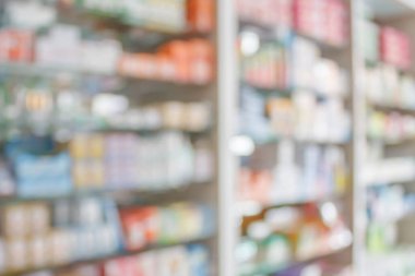 Eczane geçmişi bulanıklaştırıyor ve raflarda ilaç var.
