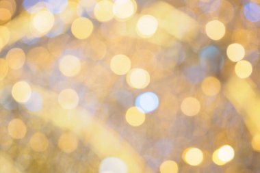 Arka plan için Noel Işığı Bokeh şenlik bulanıklığı