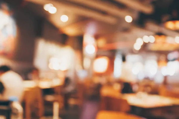 Restaurant Cafe Coffeeshop Interieur Met Mensen Abstracte Onscherpe Achtergrond — Stockfoto