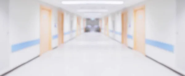 Abstract Blur Hospital Corridor Defocused Medical Background — Stock Photo, Image