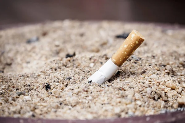Tobacco Cigarette butt, stop smoking concept