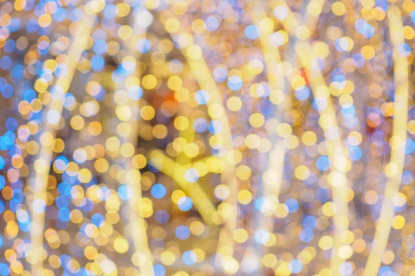 Christmas Light Bokeh Festliche Unschärfe Für Hintergrund — Stockfoto