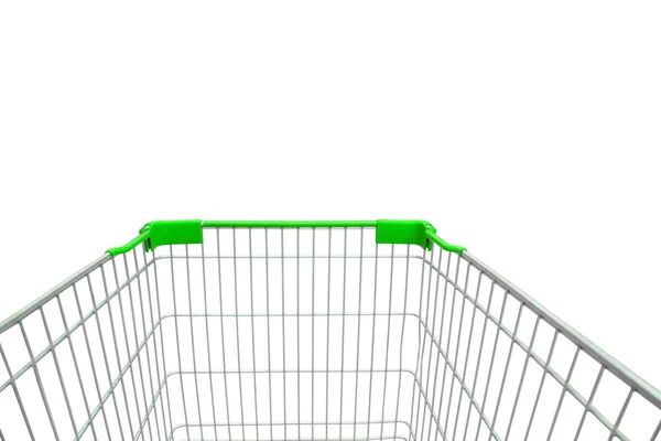 Shopping Cart Isolated White Background — Stock Photo, Image