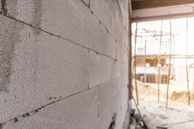 İnşaat alanının arka planı