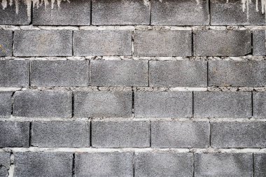Beton blok duvar arkaplan dokusu