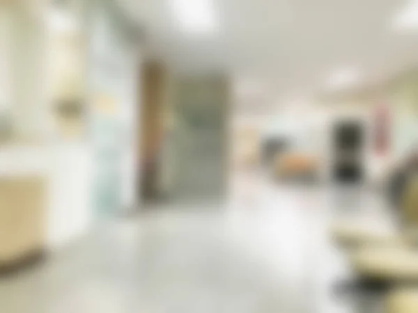 医疗和医院走廊的背景模糊不清 — 图库照片