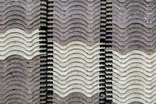 Stapel Dachziegel Auf Baustelle — Stockfoto