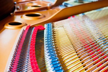 Büyük Piyano dizileri arkaplanı kapat