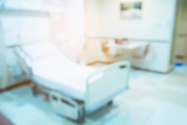 Özet Olarak Arka Plan Için Bulanık Hastane Odası Içi — Stok fotoğraf