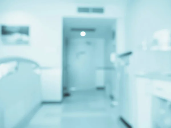 Abstract Blur Hospital Room Interior Background — Stock Photo, Image