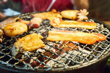 Kore barbeküsü ızgara bulgogi