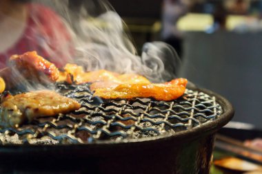 Kore barbeküsü ızgara bulgogi