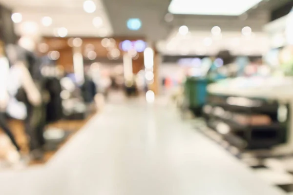 Abstrakt Suddig Kläder Boutique Display Interiör Köpcentrum Bakgrund — Stockfoto