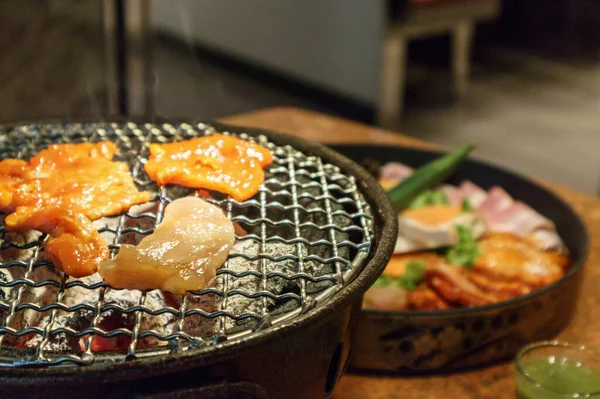 Churrasco Coreano Bulgogi Grelhado — Fotografia de Stock