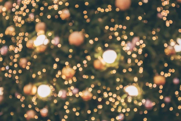 Abstraktes Weihnachtsfest Mit Festlichem Gold Bokeh Licht Auf Verschwommenem Hintergrund — Stockfoto