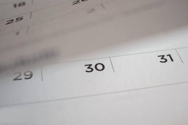 Takvim sayfası çevirme sayfası arka planı kapat