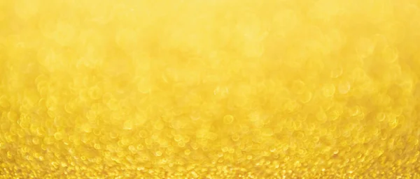 Abstrakt Gold Glitter Festlich Weihnachten Textur Hintergrund Verschwimmen Mit Bokeh — Stockfoto