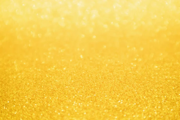 Abstrakt Gold Glitter Festlich Weihnachten Textur Hintergrund Verschwimmen Mit Bokeh — Stockfoto