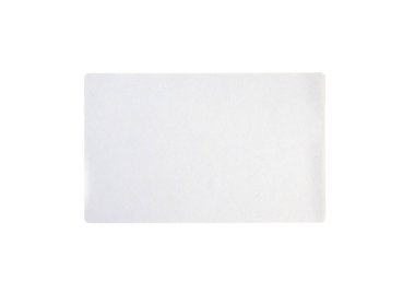 Çıkartma etiketi kırpma yolu ile beyaz arkaplanda izole edildi