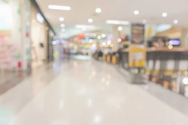 Abstract Blur Modern Shopping Mall Interior Defocused Background — Stock Photo, Image