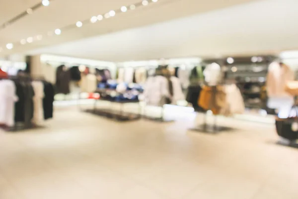 Abstract Blur Loja Roupas Boutique Exibir Interior Shopping Center Fundo — Fotografia de Stock