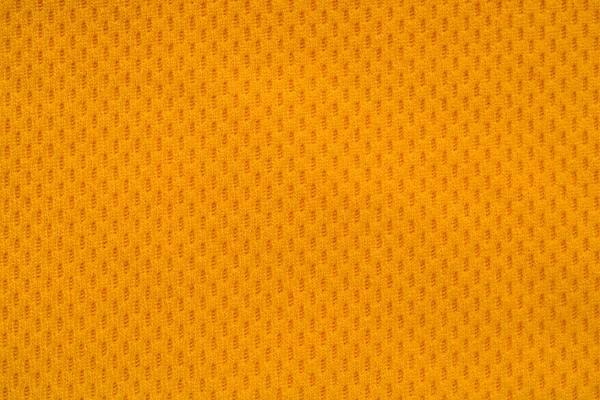 Cor Laranja Roupas Esportivas Tecido Jersey Futebol Camisa Textura Vista — Fotografia de Stock