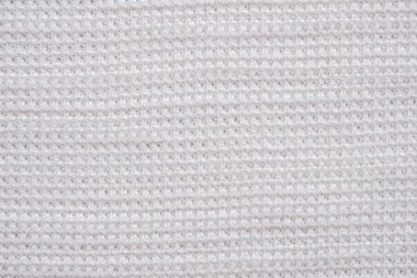 Beyaz pamuk tekstil kumaş dokusu arkaplanı