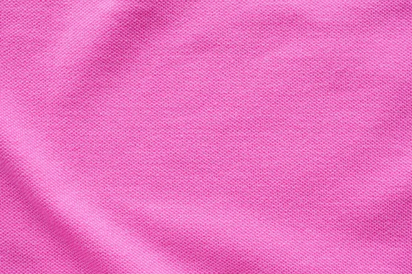 Pink Cotton Fabric Texture Closeup Background — Stock Photo, Image