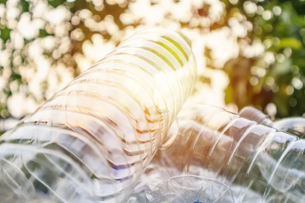 Plastikflaschen Für Das Recycling Hintergrundkonzept — Stockfoto