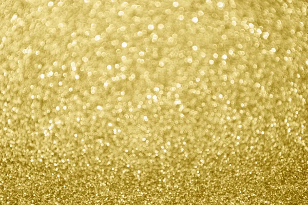 Abstract Gold Glitter Sparkle Bokeh Light Background — Stock Photo, Image