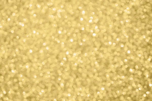 Abstrakt Suddig Guld Glitter Glitter Defocused Bokeh Ljus Bakgrund — Stockfoto