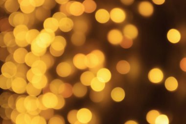 Soyut bulanık altın bokeh hafif Noel tatili arka planı
