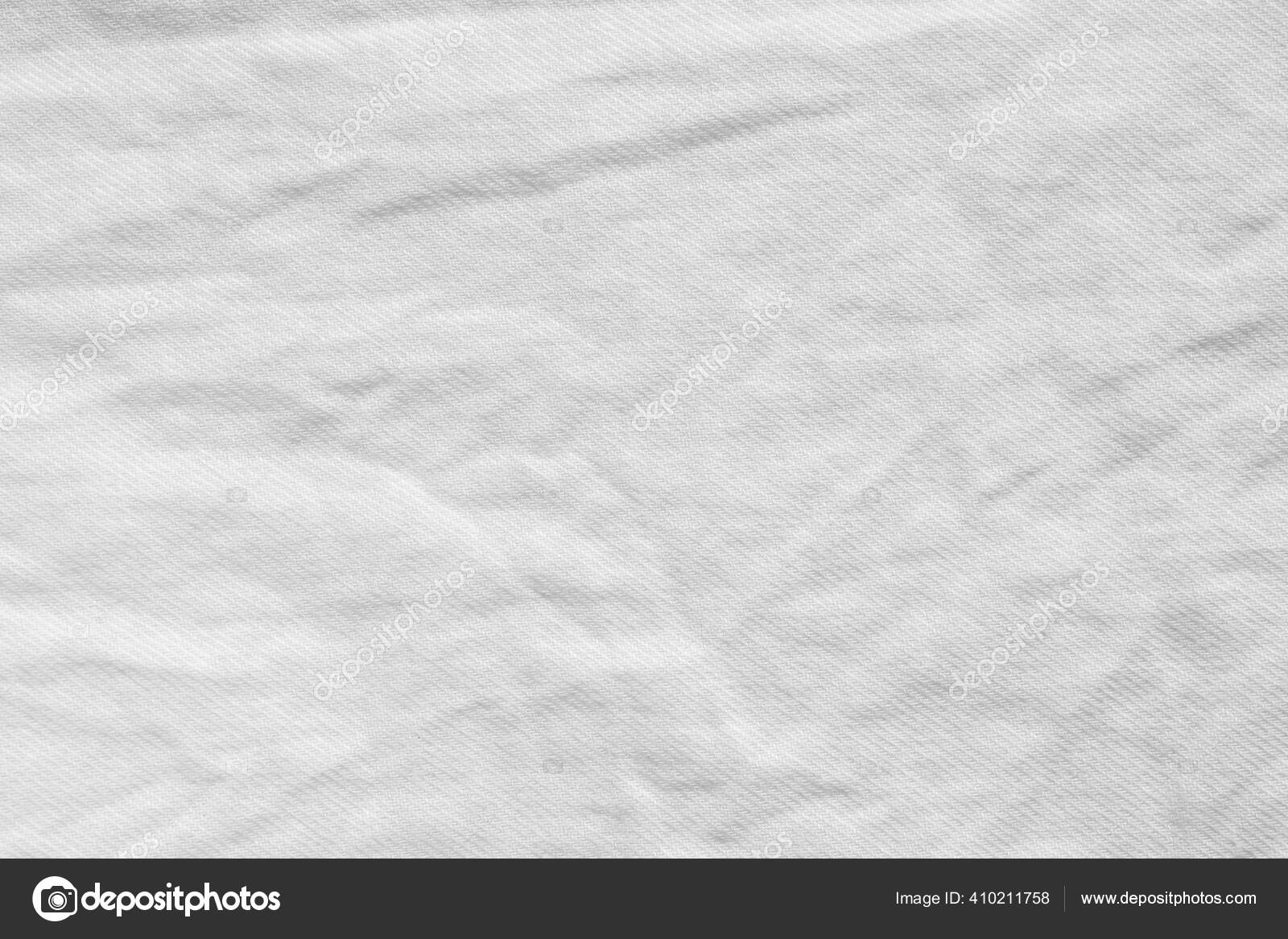 Crumpled White Cotton Fabric Fabric For Sewing Clothes And Shirts Stock  Photo - Download Image Now - iStock