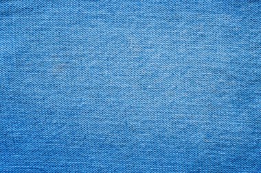 Denim mavi kot dokusu arkaplan üst görünümünü kapat