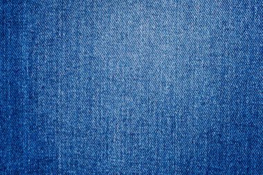 Denim mavi kot dokusu arkaplan üst görünümünü kapat