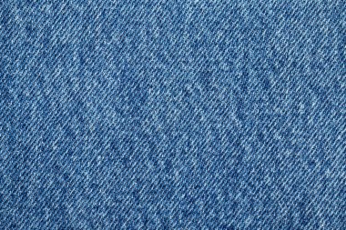 Denim mavi kot dokusu arkaplan üst görünümünü kapat