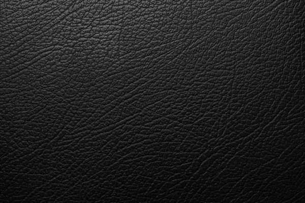 Luxo Preto Textura Couro Superfície Fundo — Fotografia de Stock