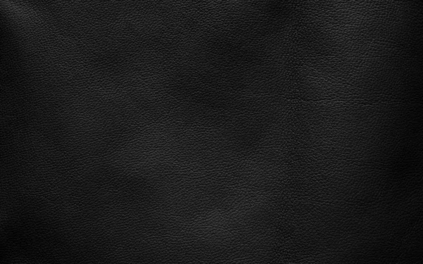 Fondo Superficie Textura Cuero Negro Lujo — Foto de Stock