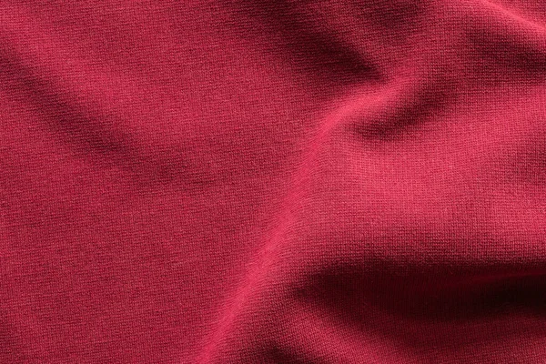 Latar Belakang Pola Tekstur Kain Merah — Stok Foto