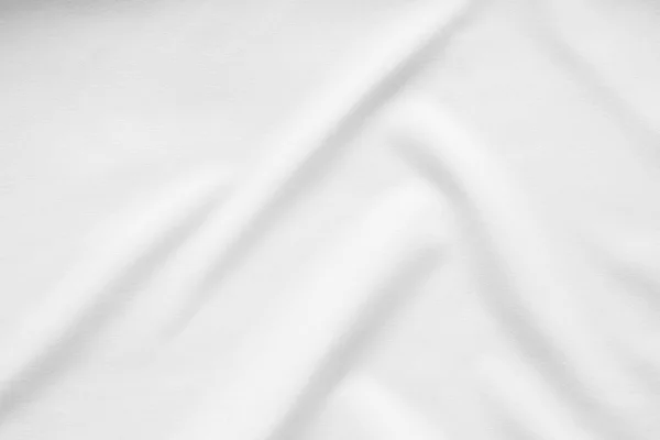Tessuto Bianco Superficie Liscia Sfondo — Foto Stock