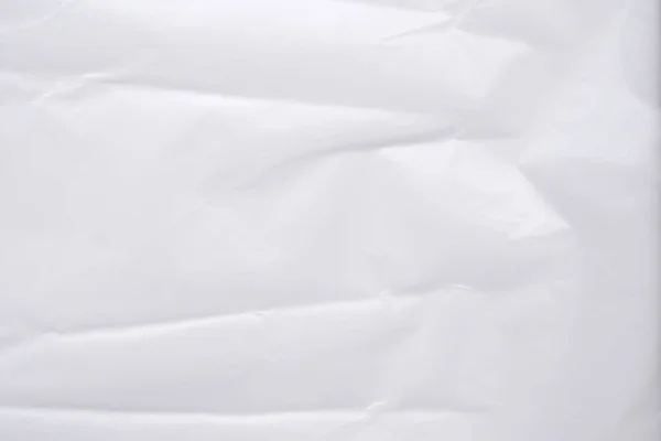 White Plastic Bag Background Texture Close — Stock Photo, Image