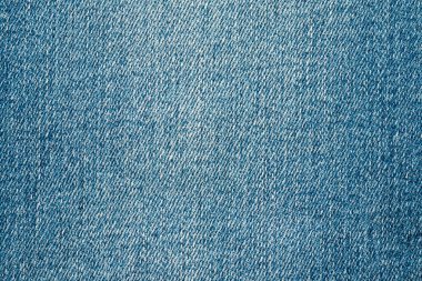 Denim mavi kot dokusu arkaplan üst görünümünü kapat